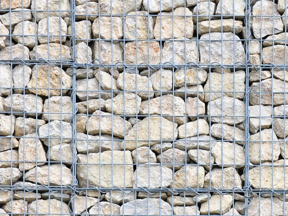 Light Limestone Gabion Stones