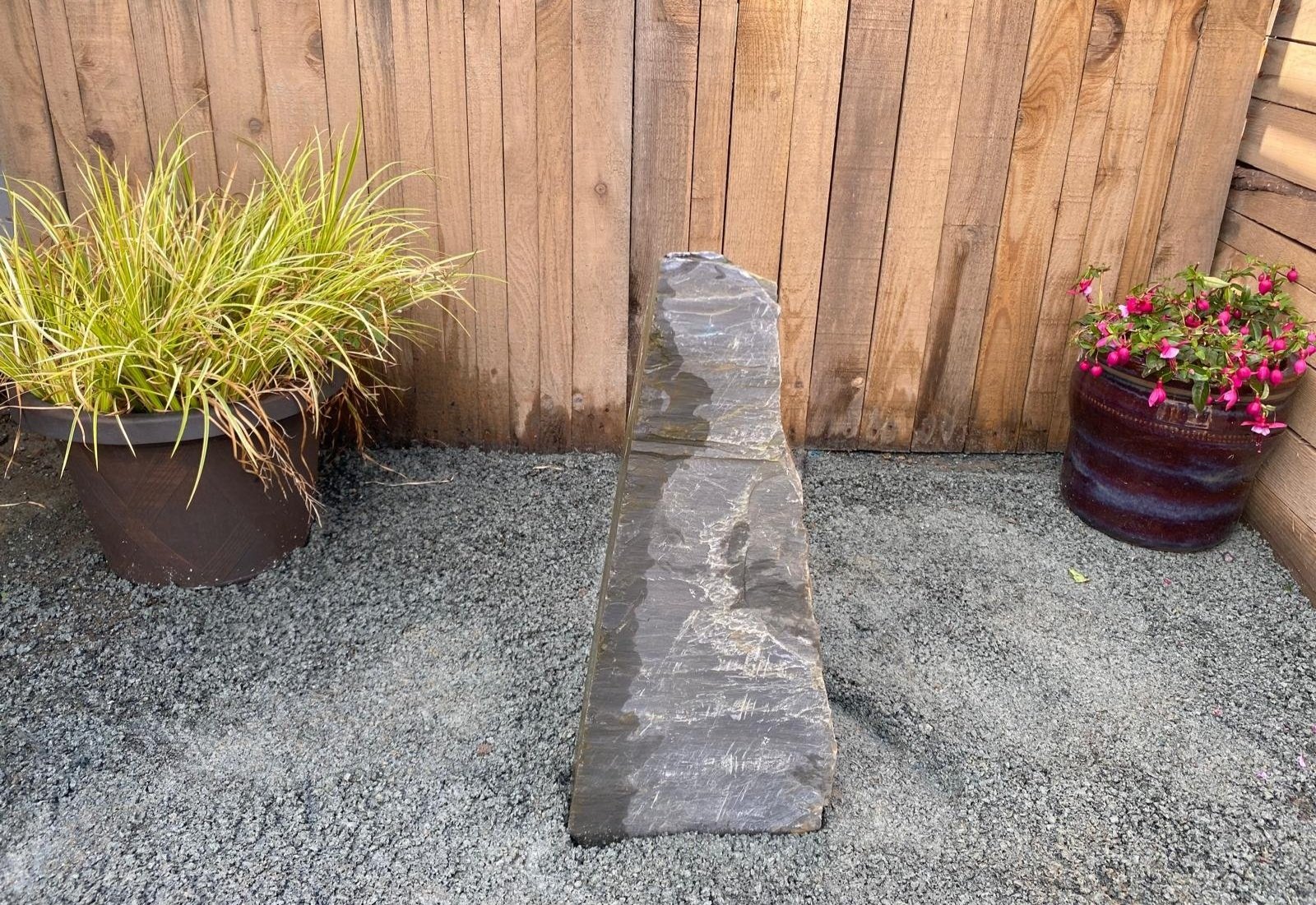 500mm Grey Slate Monolith Water Feature