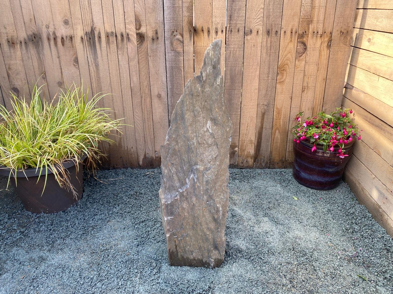900mm Grey Slate Monolith Water Feature