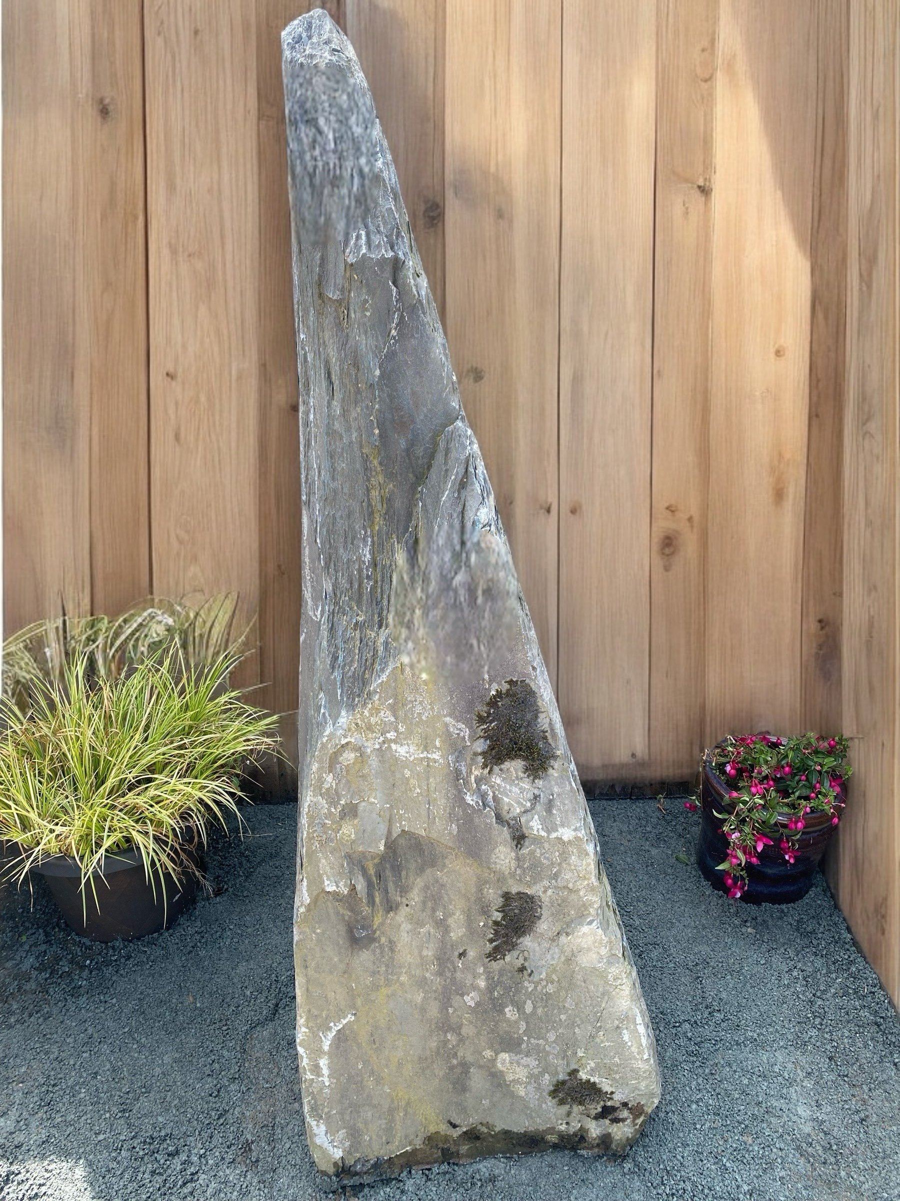 1400mm Grey Slate Monolith Water Feature