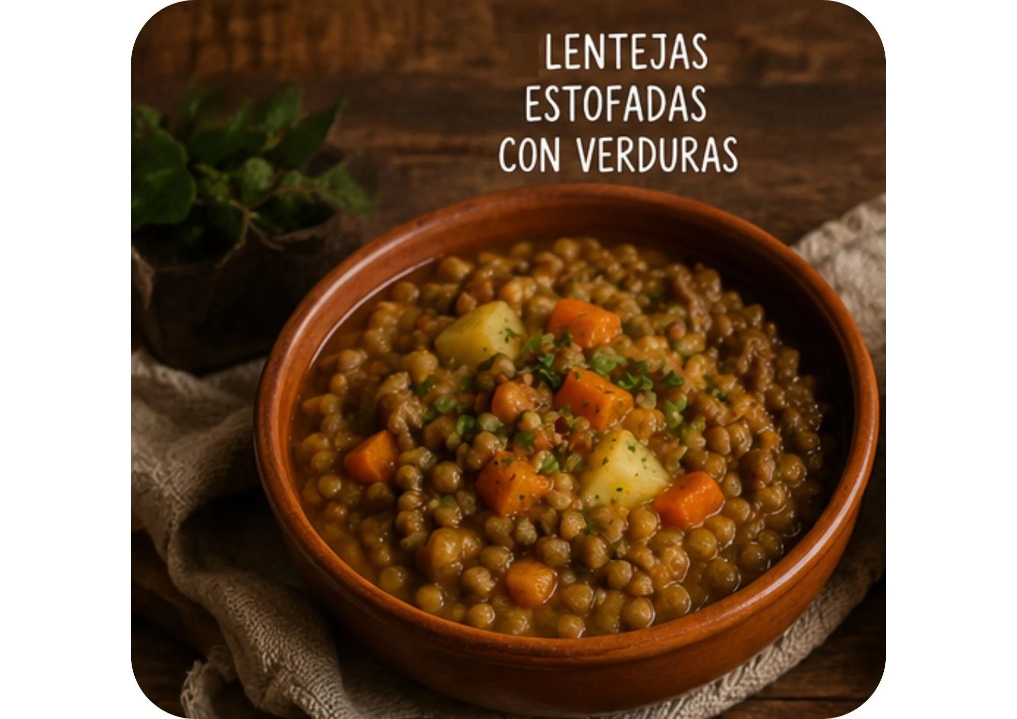 Lentejas con verduras