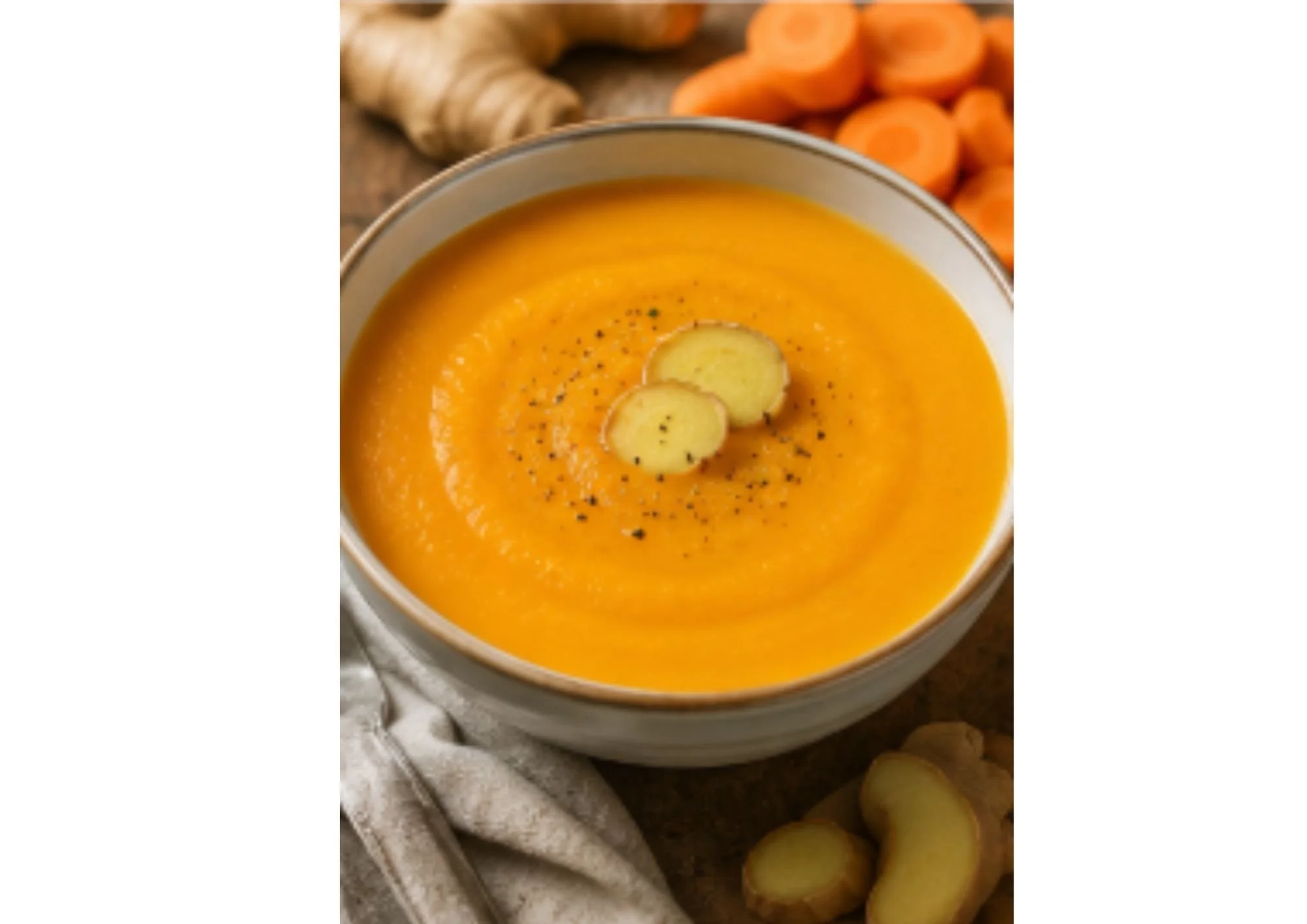 Crema de zanahoria