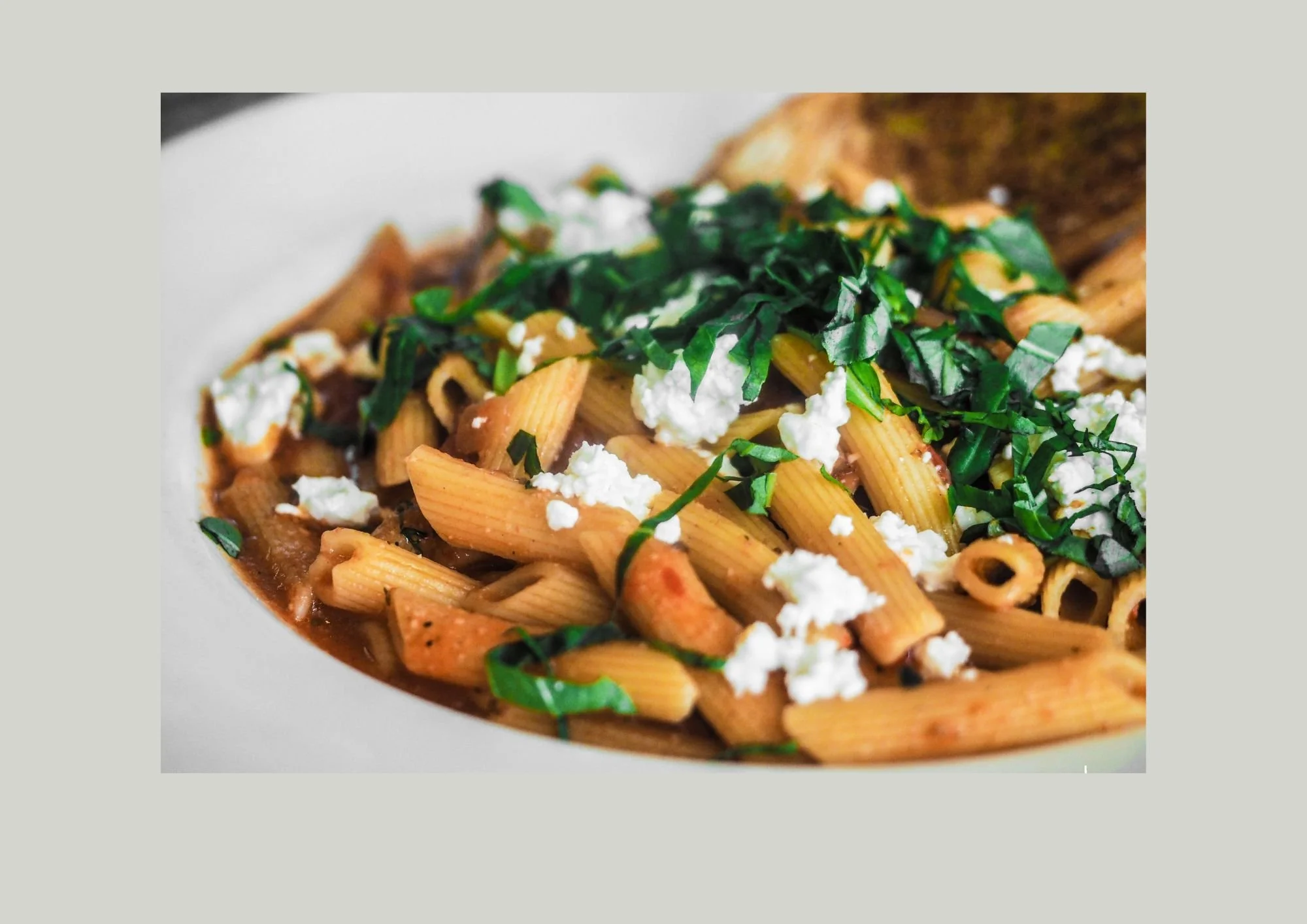 pasta con espinacas y champiñones 