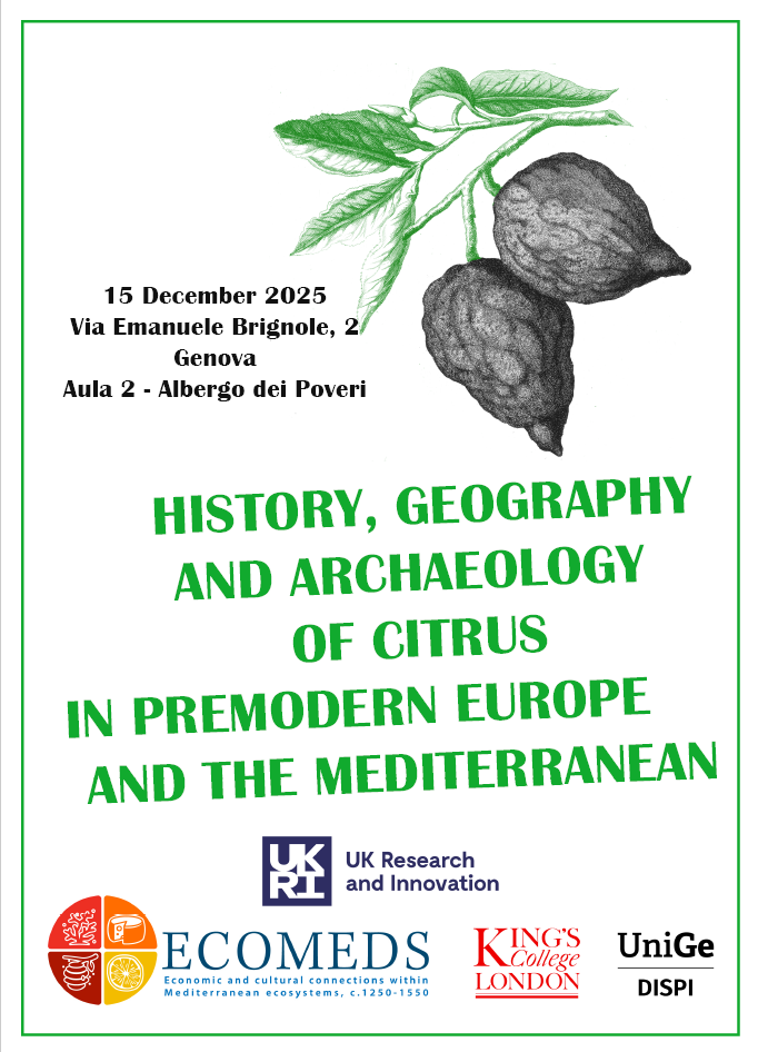 Workshop: History, Geography and Archaeology of Citrus in Premodern Europe and the Mediterranean