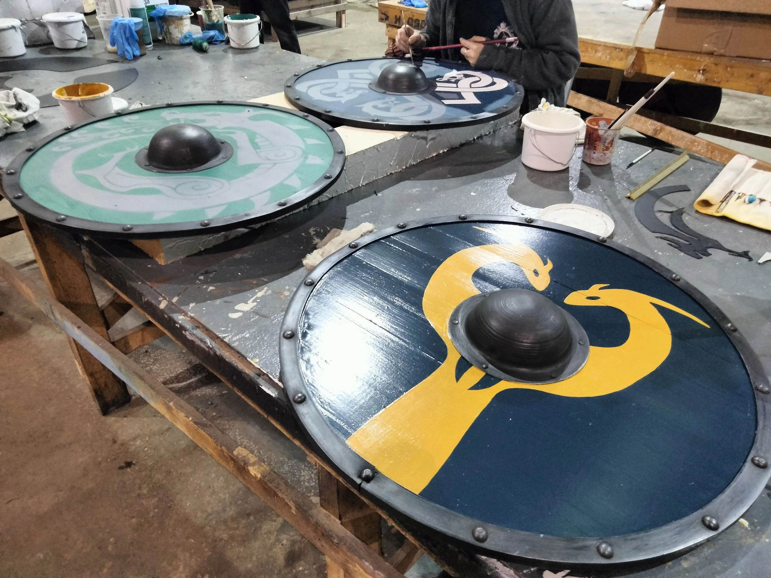 How To Train Your Dragon (2025)
Shield Painter
Armoury/Props Painting
Hand painted Hero Shields (and stunt replicas)