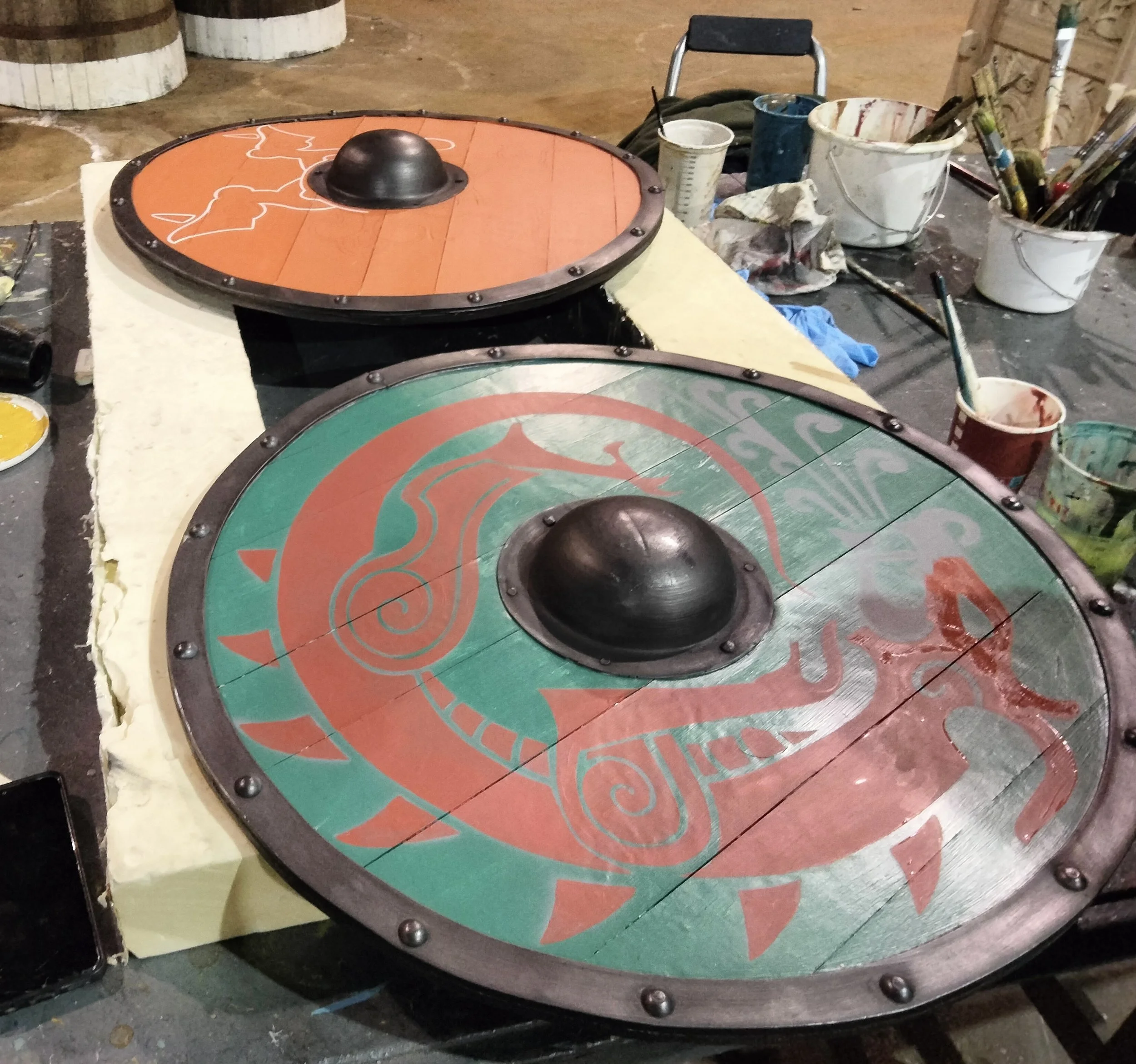 How To Train Your Dragon (2025)
Shield Painter
Armoury/Props Painting
Hand painted Hero Shields (and stunt replicas) - Hiccup