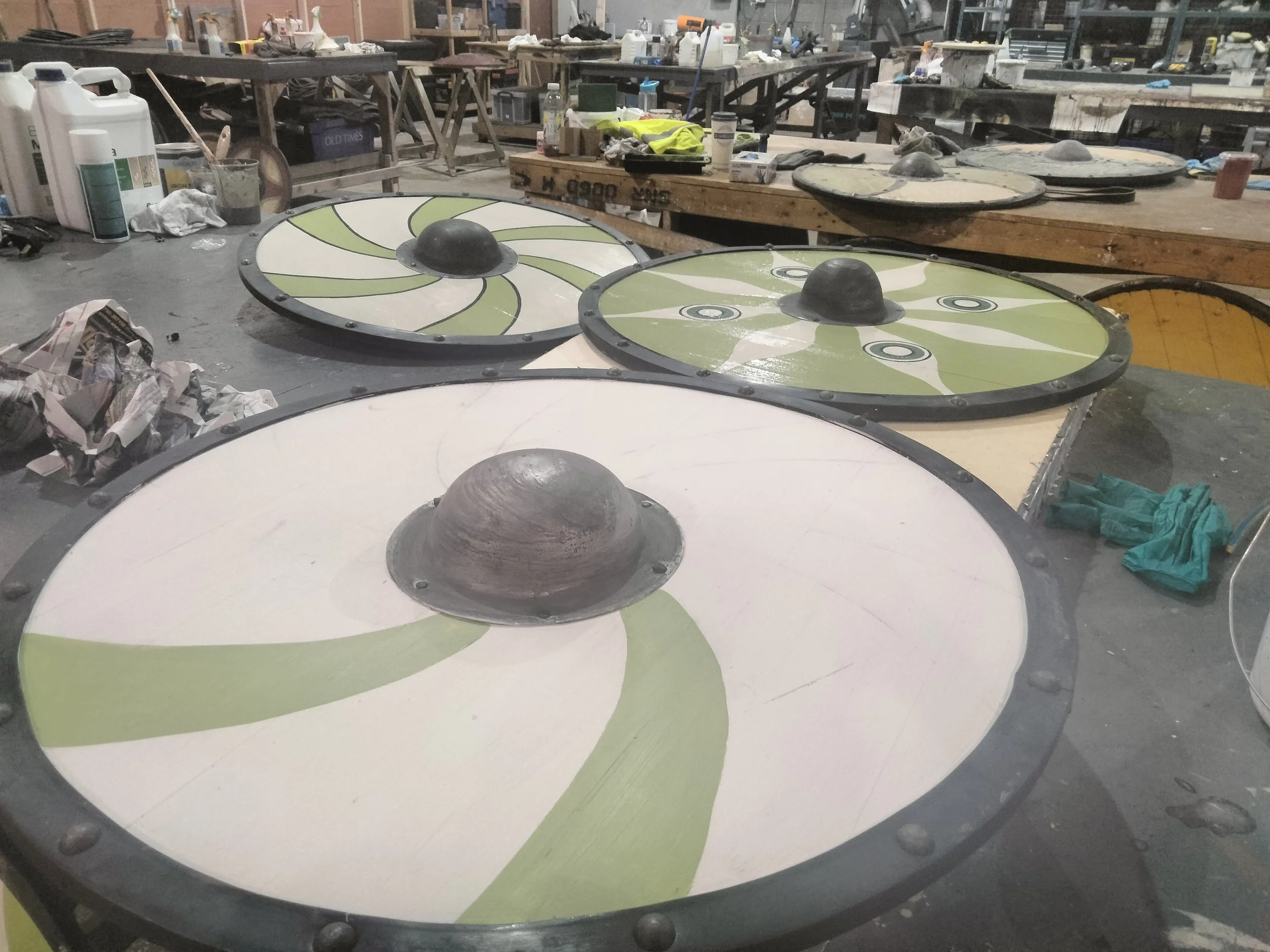 How To Train Your Dragon (2025)
Shield Painter
Armoury/Props Painting
Hand painted Hero Shields (and stunt replicas)