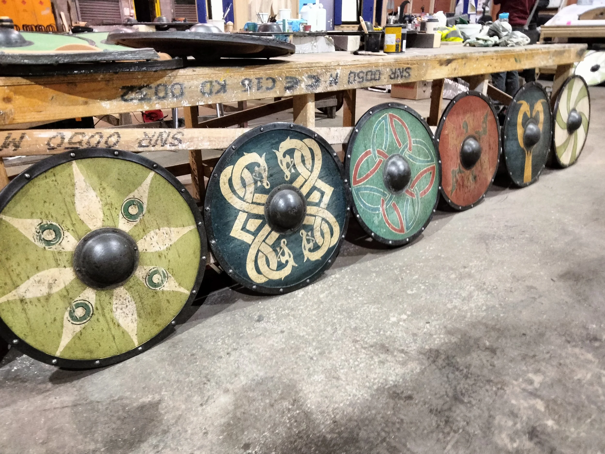 How To Train Your Dragon (2025)
Shield Painter
Armoury/Props Painting
Hand painted Hero Shields (and stunt replicas)