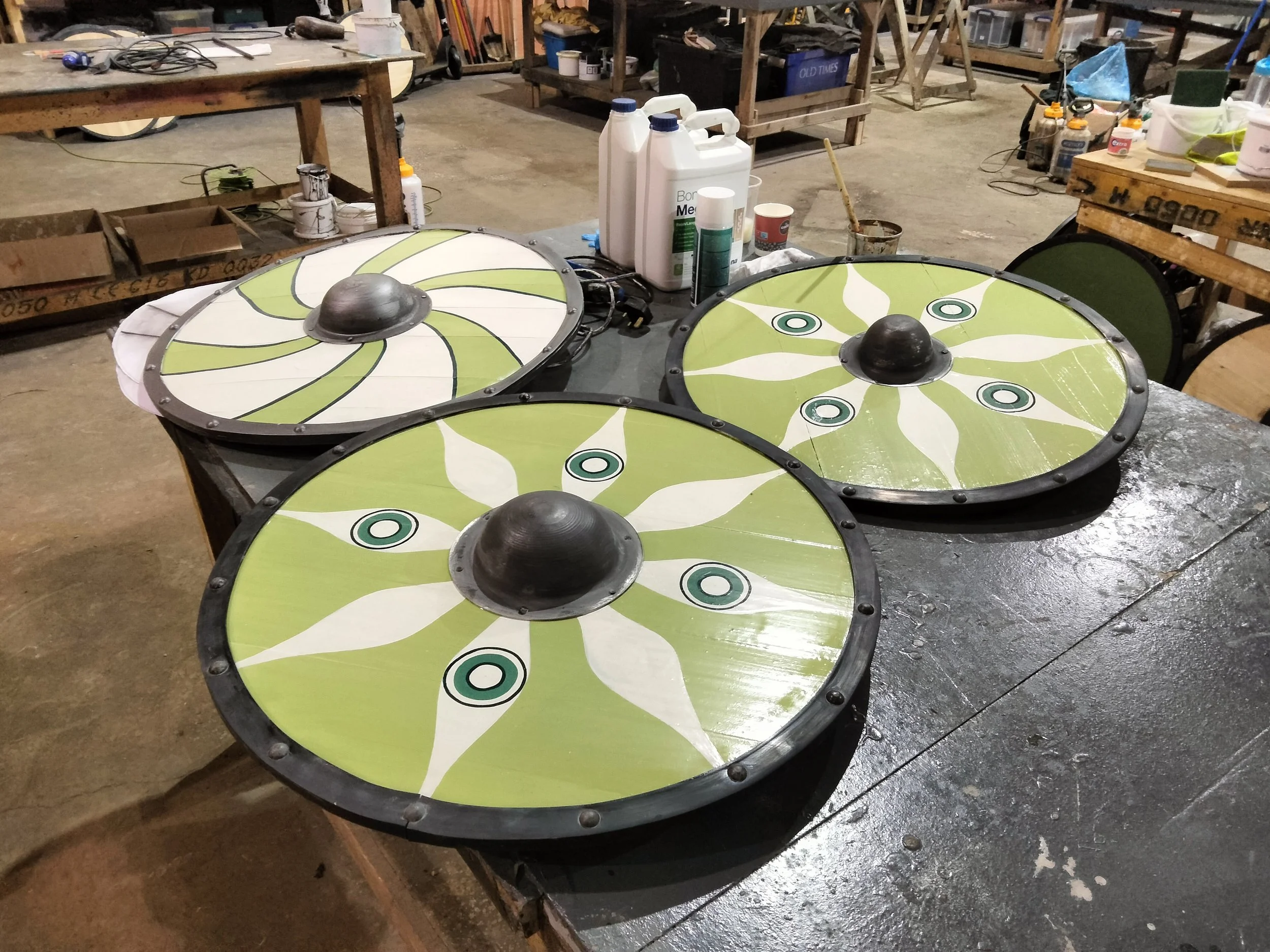How To Train Your Dragon (2025)
Shield Painter
Armoury/Props Painting
Hand painted Hero Shields (and stunt replicas) - Ruffnut and Truffaut