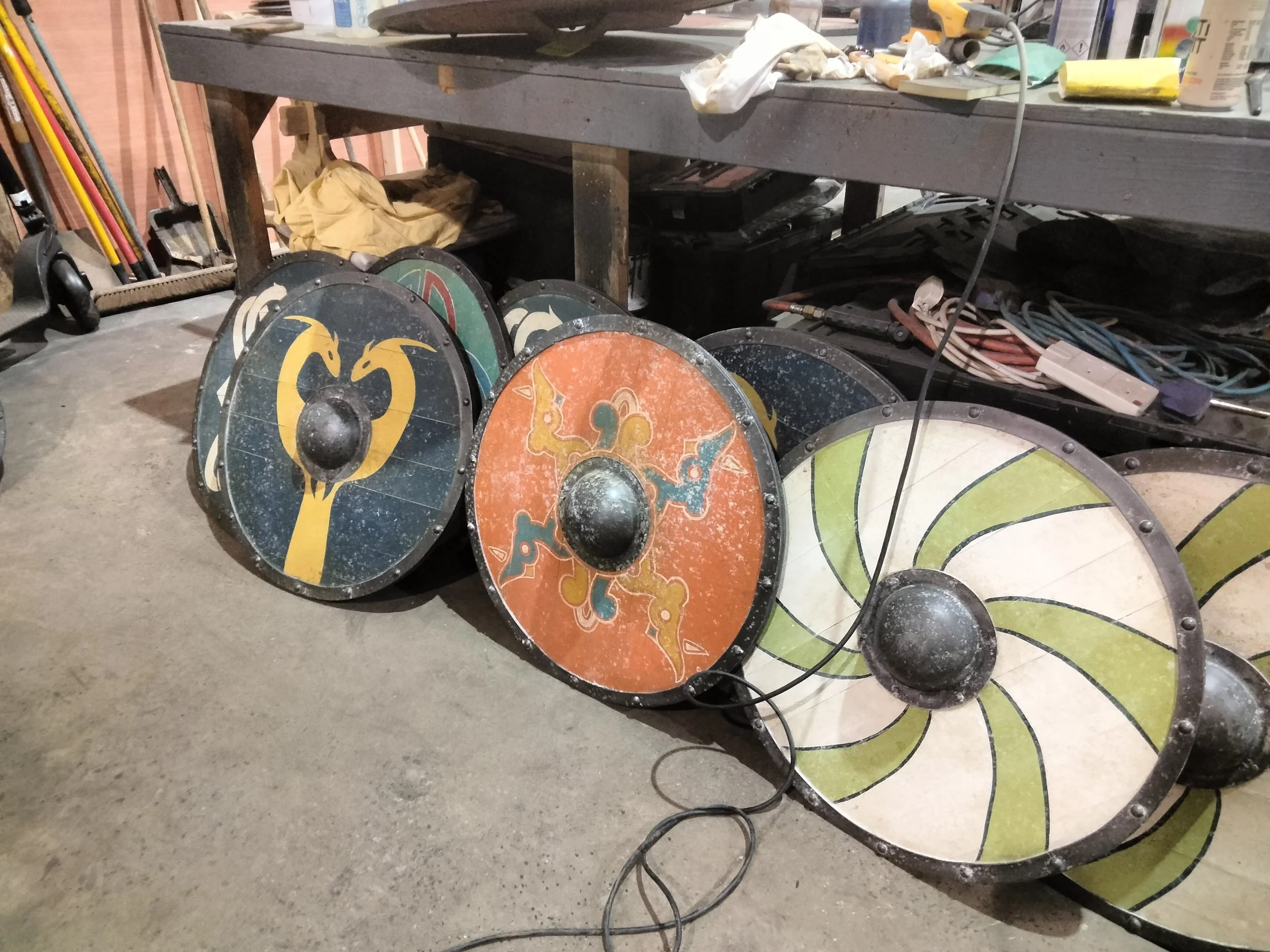 How To Train Your Dragon (2025)
Shield Painter
Armoury/Props Painting
Hand painted Hero Shields (and stunt replicas)