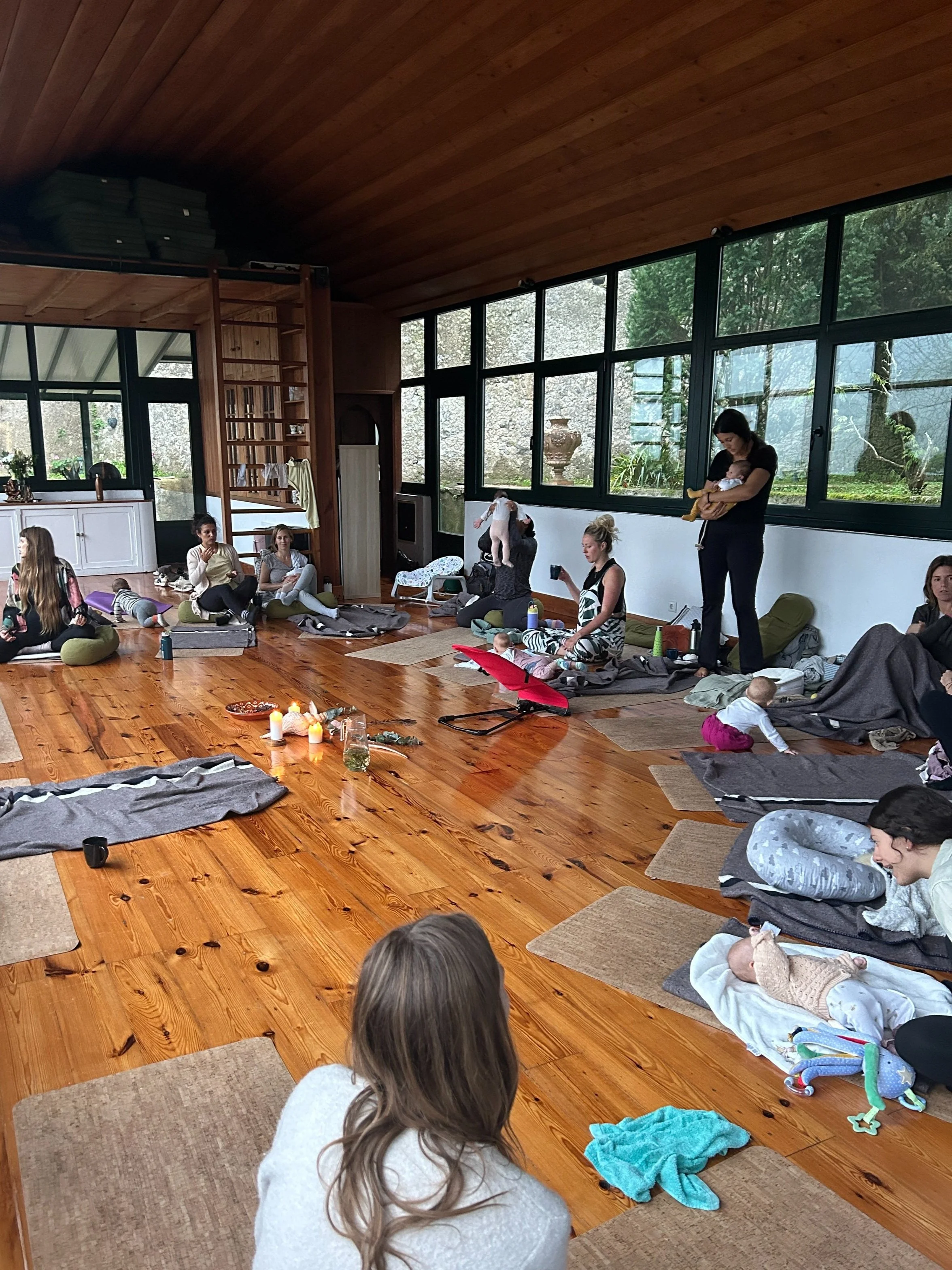 retreat near lisbon for mums and babies and pregnant women