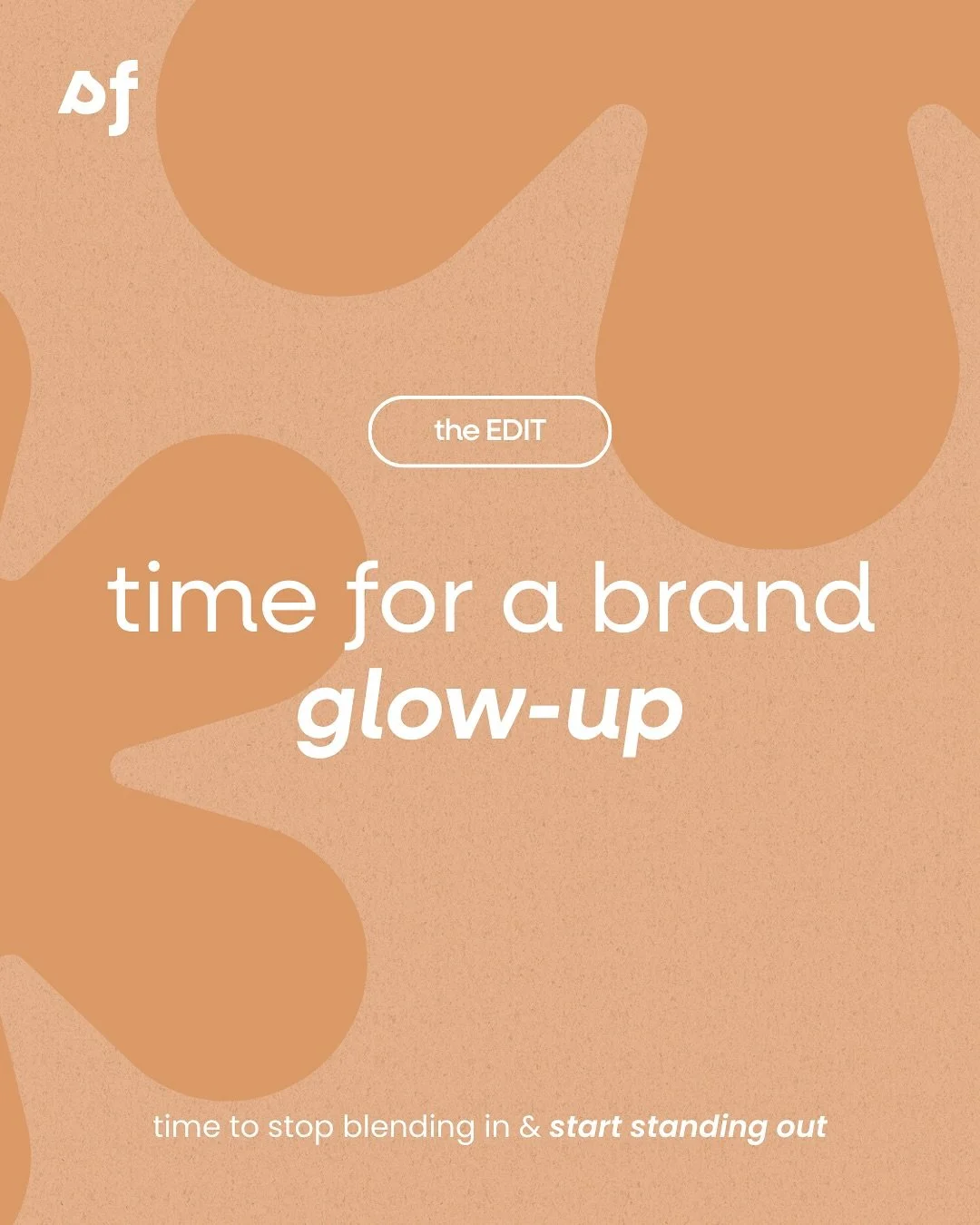 When your brand isn&rsquo;t connecting, isn&rsquo;t memorable, and doesn&rsquo;t feel like you - it&rsquo;s holding you back. 
Swipe to see 5 signs it&rsquo;s ready for a refresh.