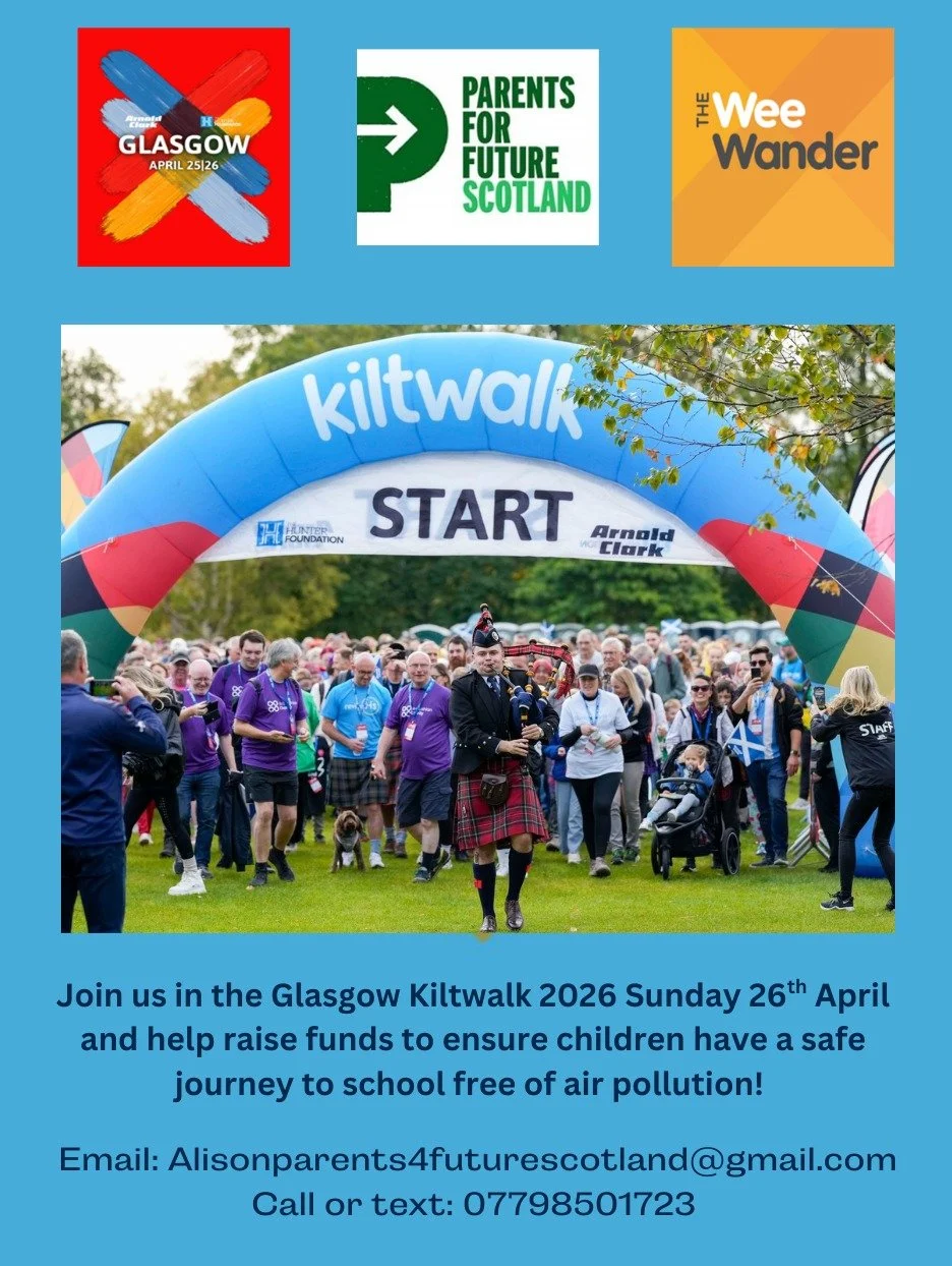 Glasgow Kiltwalk for Parents for Future Scotland!