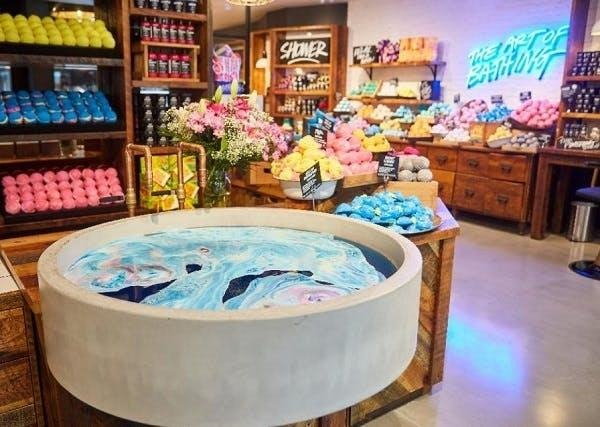 LUSH retail store design