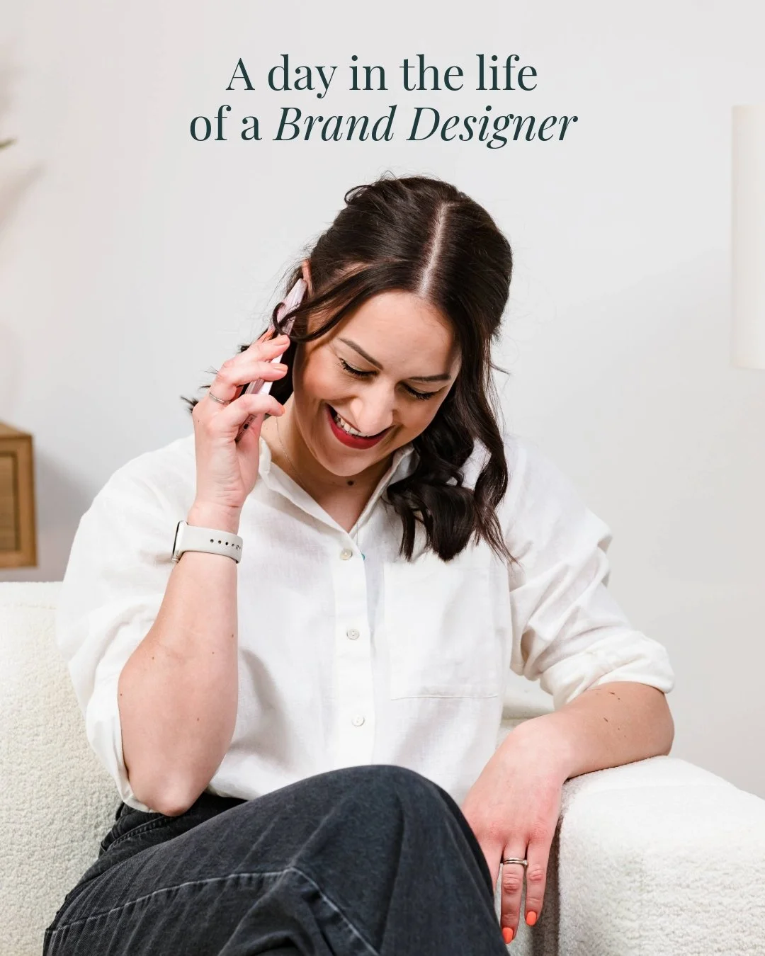 A day in the life of a graphic designer&hellip; (with a little reality check 😂)

Let me start with a disclaimer&hellip; I definitely do not get my hair done every day - and if you&rsquo;ve ever seen me out and about, you&rsquo;ll know that for a FAC