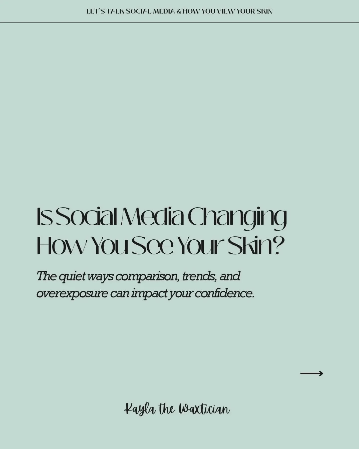 Have you noticed yourself overthinking your skin more lately? Because social media can quietly shift how you see yourself without you even realizing it. From constantly checking your reflection to feeling like you need every new product, it all adds 