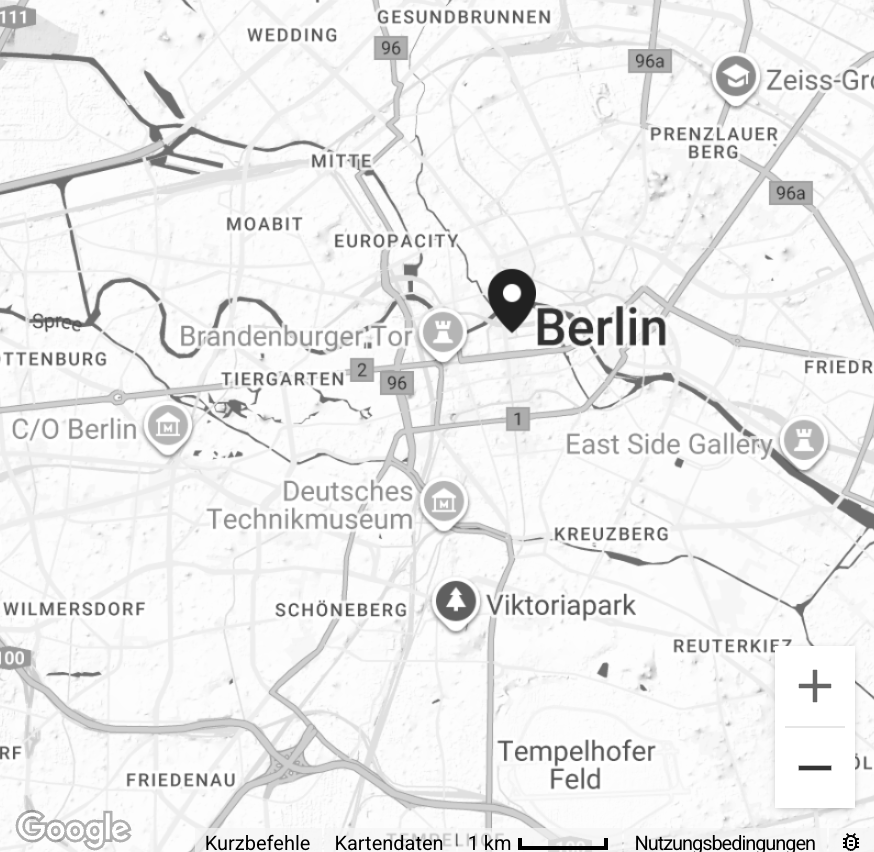 Anfahrtsskizze zum easy productions Studio in der Friedrichstraße, Berlin. Zentrale Lage für Filmproduktion, Post-Production und Social Media Strategie.