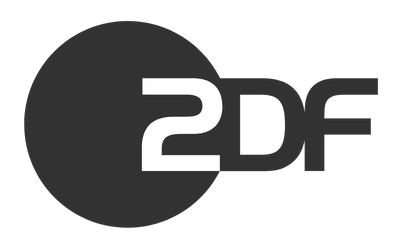 ZDF (Zweites Deutsches Fernsehen) Logo. Referenzkunde für TV-Serien-Produktion ("Die Zweite Welle"), Trailer-Schnitt und öffentlich-rechtliche Medienformate.