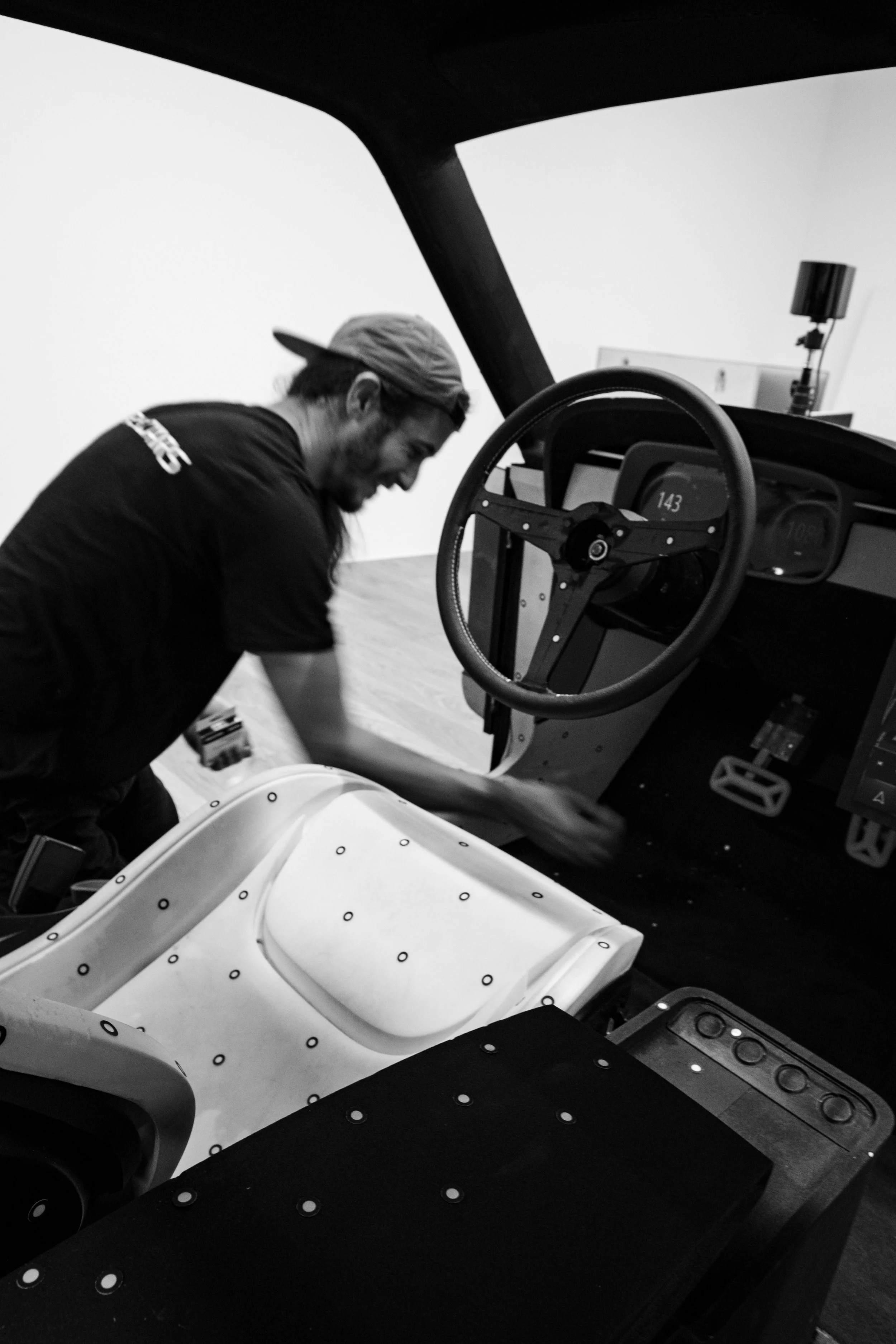 The stickers allow for any surface, regardless of colour or texture to be scanned.