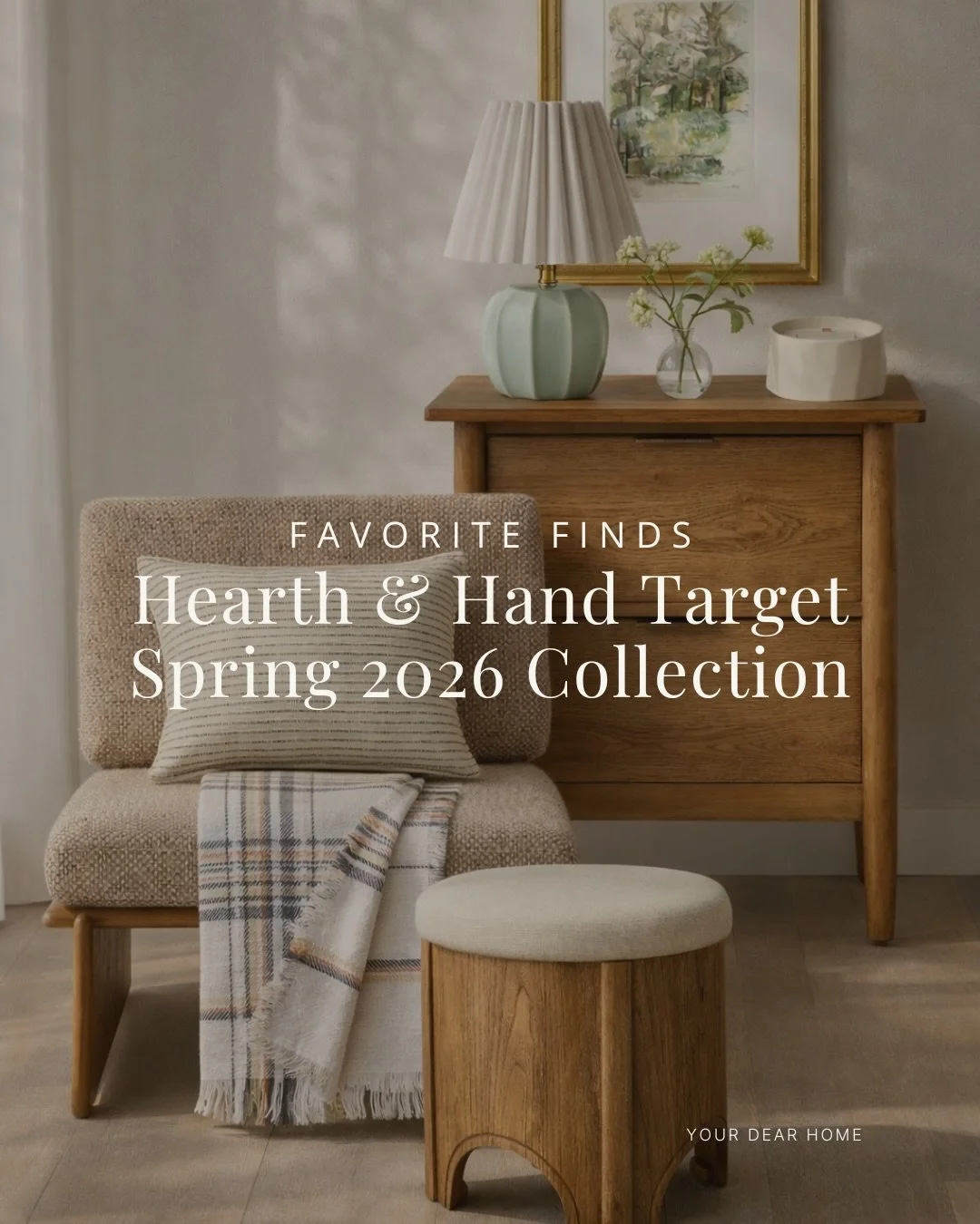 I know we&rsquo;re not quite ready for spring yet&hellip; but this one is worth bookmarking 🌸✨

Hearth &amp; Hand with Magnolia is launching their Spring 2026 collection with Target tomorrow and it&rsquo;s going live online first 👀

This collection