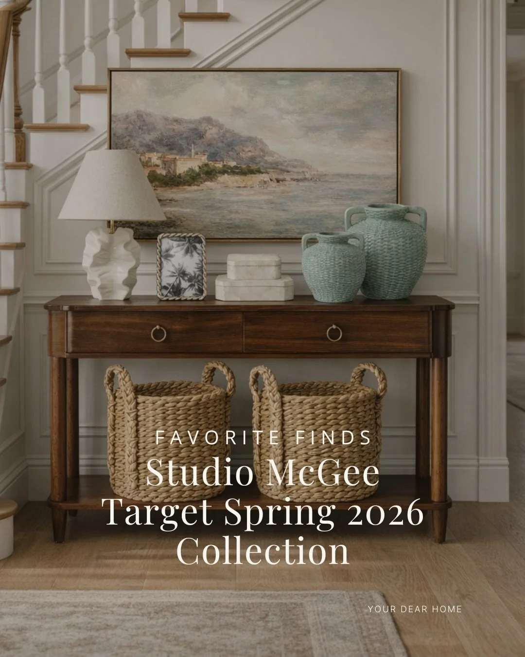 If you loved Shea&rsquo;s trend forecast for 2026; silver finishes, vintage inspired accents, and rich yet soft patterns, you&rsquo;re going to love what Studio McGee x Threshold at Target put together for Spring &rsquo;26! 

Every piece feels like i