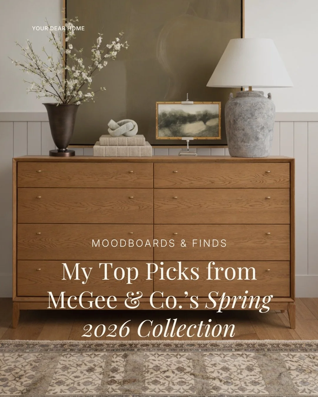 McGee &amp; Co. just launched their Spring 2026 collection and these are my top picks! 🌸🍃 

This collection brings in fresh florals, soft patterns, and breezy spring colors while still staying true to those warm, grounded tones we all love. It perf