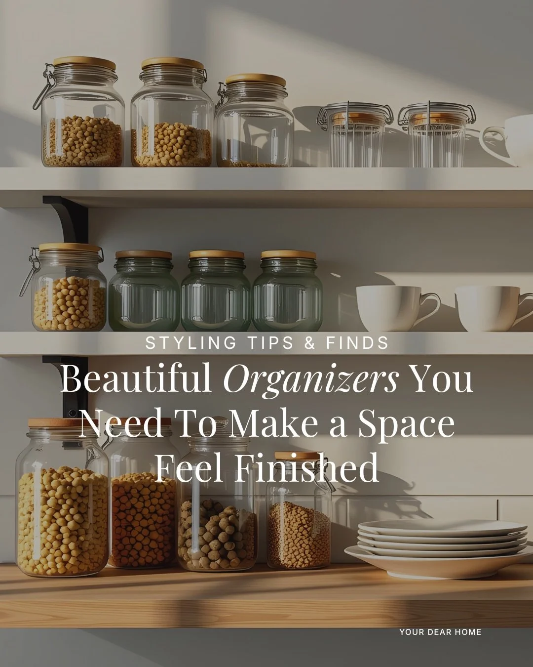 As much as we all love home decor and the world of interior design, I truly believe a house feels beautiful only when it functions like a well oiled machine. And honestly, that is impossible without good organization.

But not just any organizers. Ev