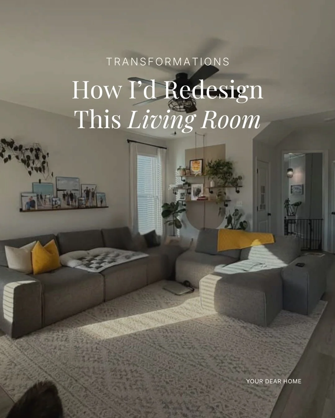 Sunday Transformation ✨

Designing living rooms with a fireplace will always have my heart. If you have a large footprint like this, a symmetrical layout is almost always the move. Mirrored sofas, balanced pillow styling, and accent chairs tying ever