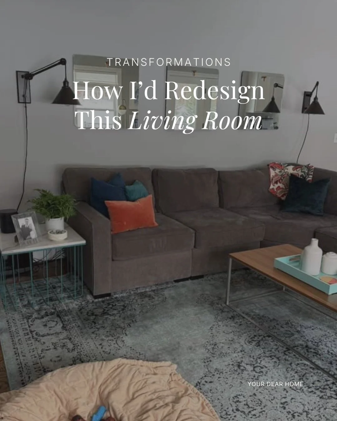 Sunday Transformation is here ✨

Today we&rsquo;re looking at a beautifully scaled living room&hellip; but it needed just a few intentional changes to truly feel elevated. Swipe to see how I transformed it.

I started by lightening the wall color wit