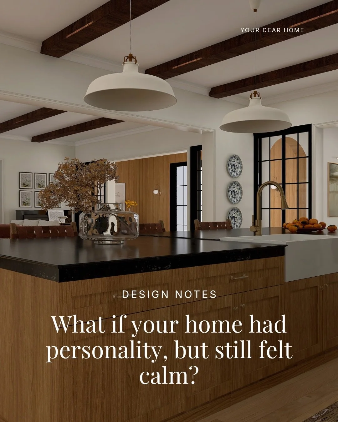 There was a time when I only loved soft neutrals.
When design felt clean, airy and bright, and everything lived somewhere between white, beige and cream.

But lately, I have been asking, where is the charm and where is the personality?

Because the t