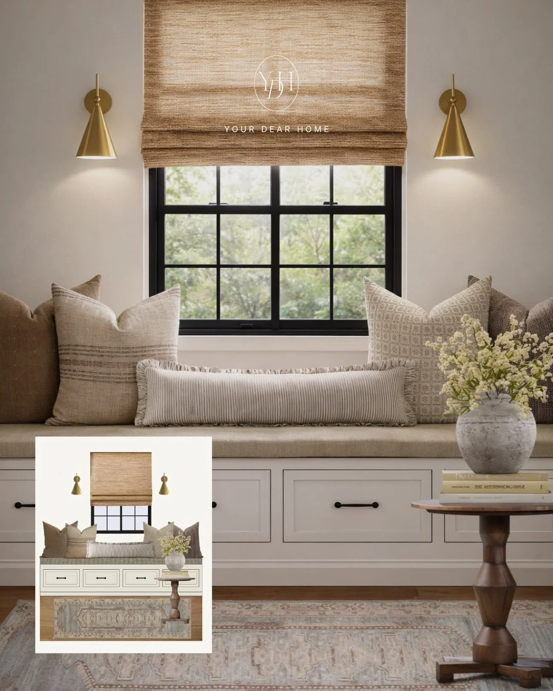 There&rsquo;s something about a window nook that feels like a little escape inside your own home. Cozy, peaceful, filled with natural light and somehow both indoors and outdoors at the same time. The kind of spot that makes you want to slow down with