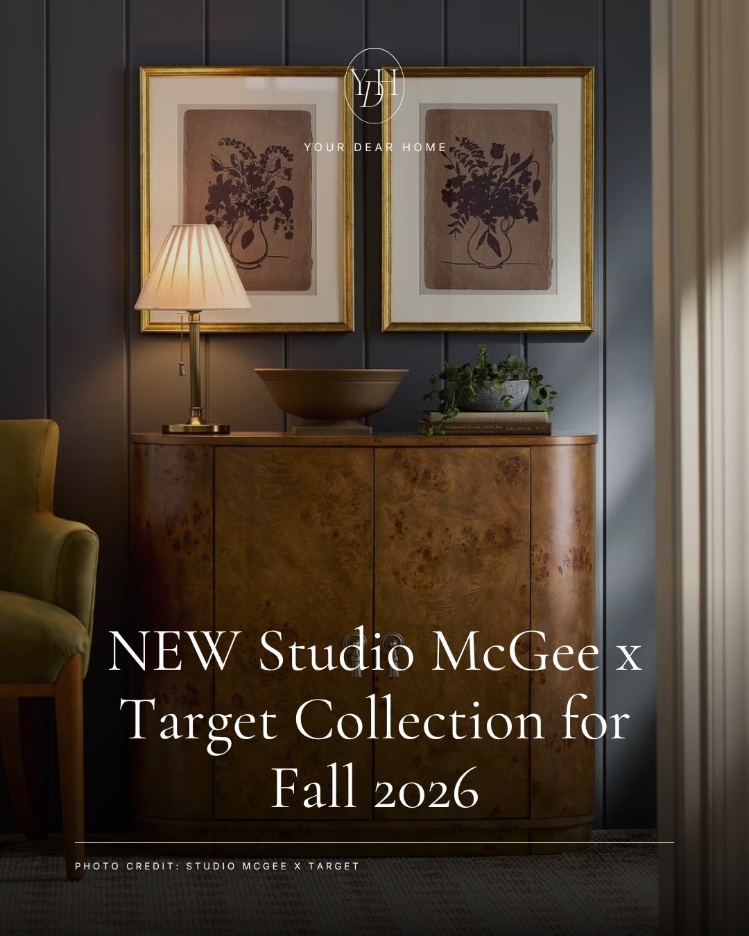 The Studio McGee Fall 2026 collection for Target just dropped online 🍂

What stood out to me most this season is how rich everything feels. There&rsquo;s more warmth, more texture, more character, and a lot of pieces that look like they could have c