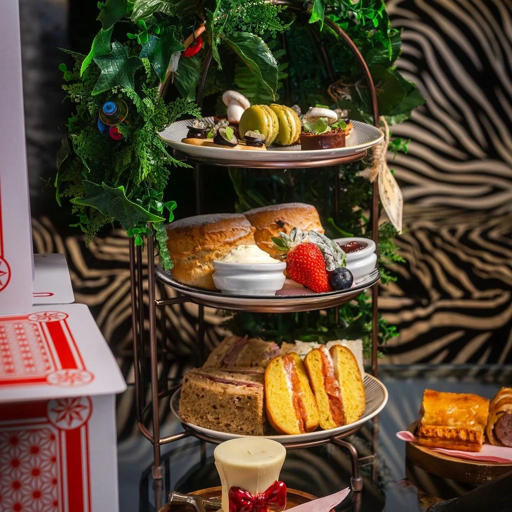 This September, discover a world where tea time is always an adventure!

Our Alice in Tal-land Afternoon Tea is a playful escape from the ordinary, brimming with whimsical treats, curious flavours and a dash of mischief. Gather your friends, don your