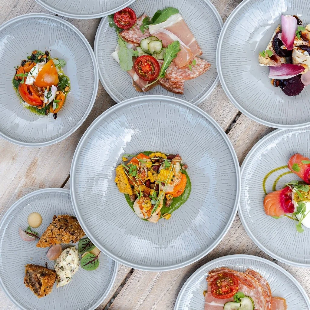Our new Plates menu has been a roaring success this summer! 🍽

We designed it with leisurely lunches on the terrace in mind, it's for those who like a little bit of everything (and a bit of everything to themselves...). Think truffle arancini, local