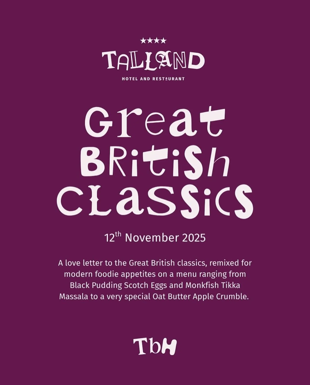 The first of our November events was a cracker (sorry, we couldn&rsquo;t resist&hellip;) and we&rsquo;re already counting down to next week&rsquo;s foodie feast 🍽️

This time, it&rsquo;s the Great British Classics - but not as you know them! The dis