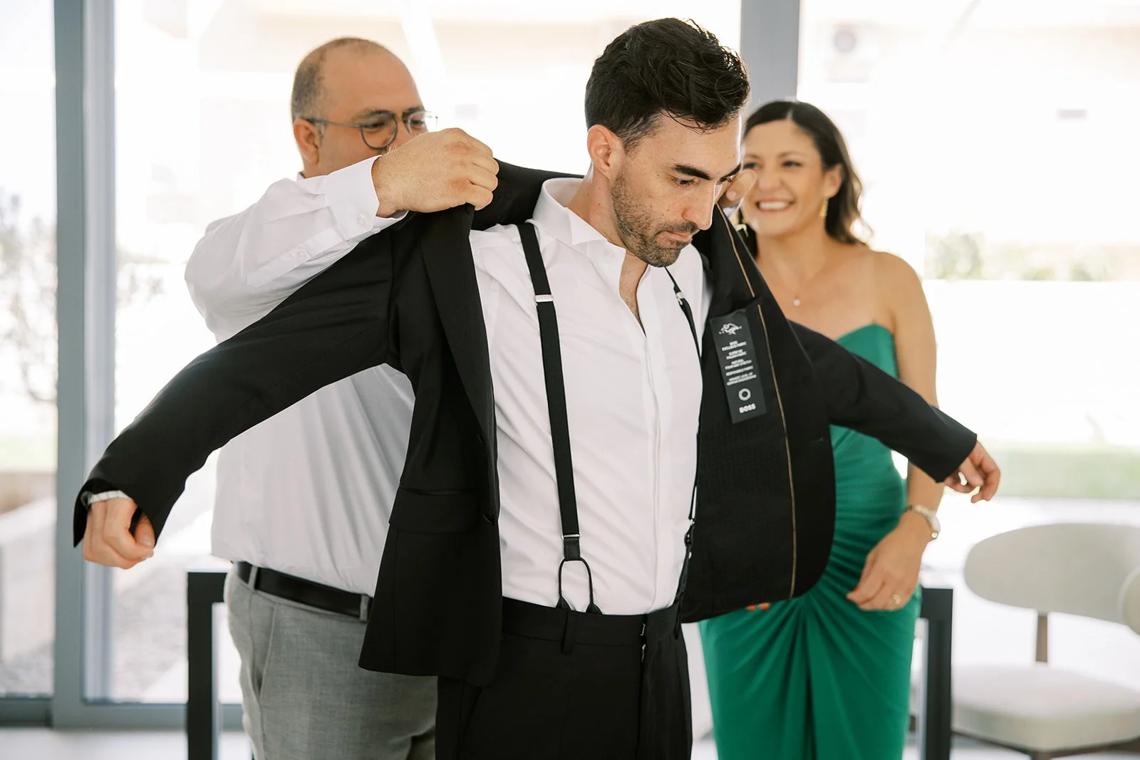groom and his relatives 