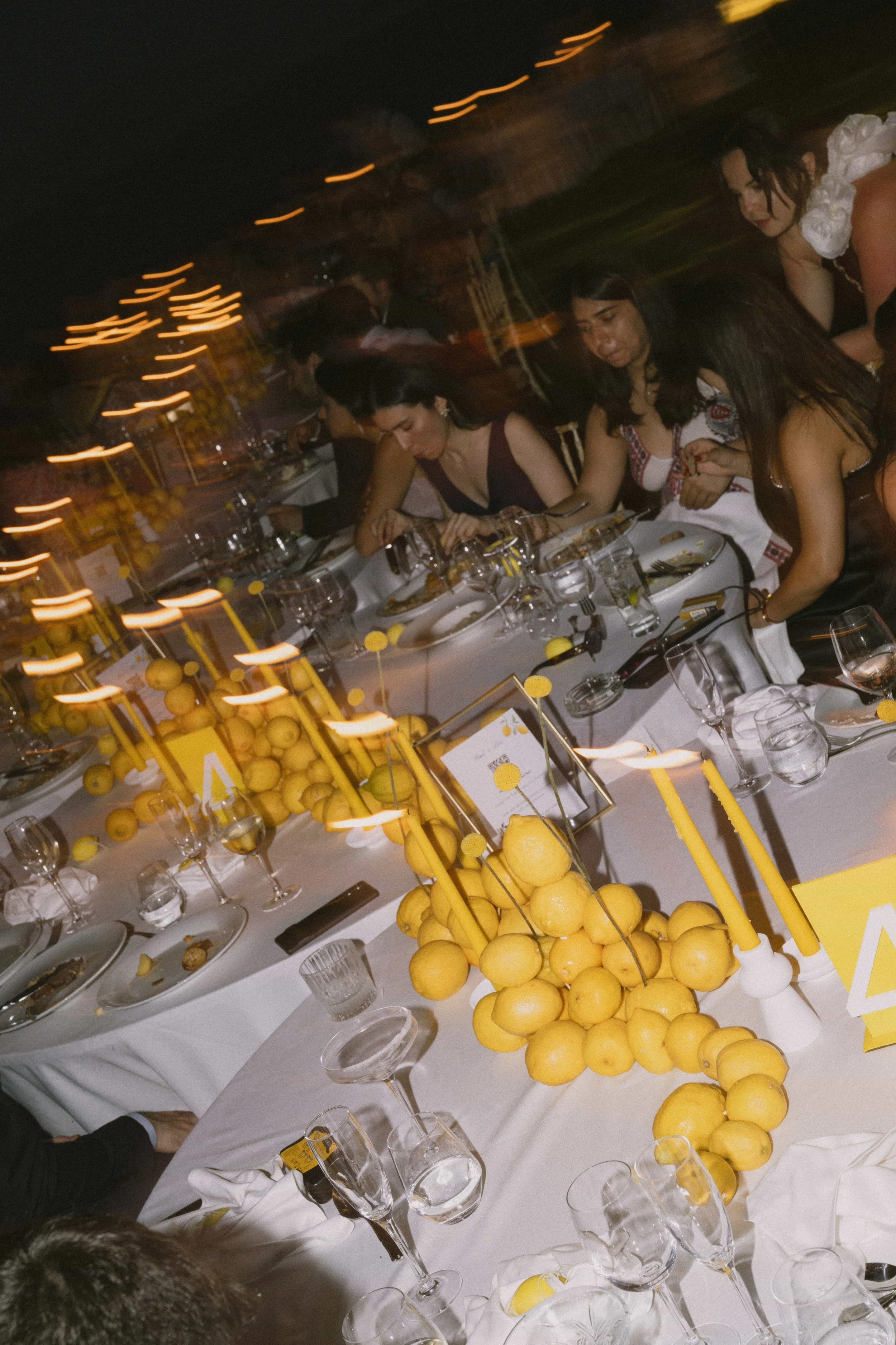 blurry lemon wedding pictures