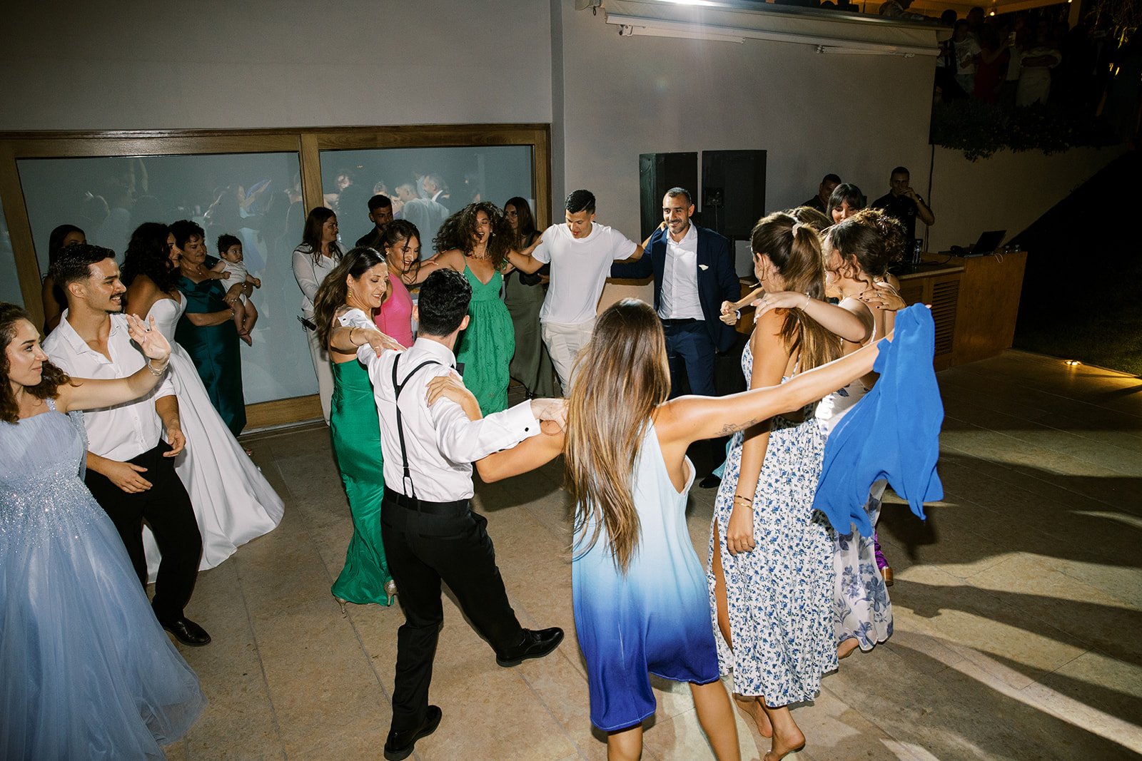 zorba entertainment during wedding 