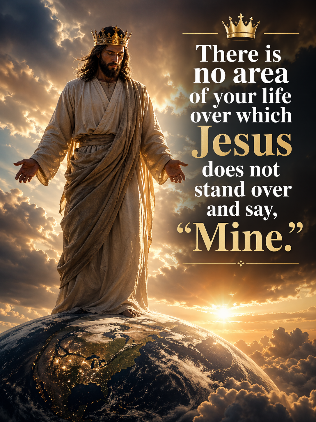 Jesus Says, “Mine!”