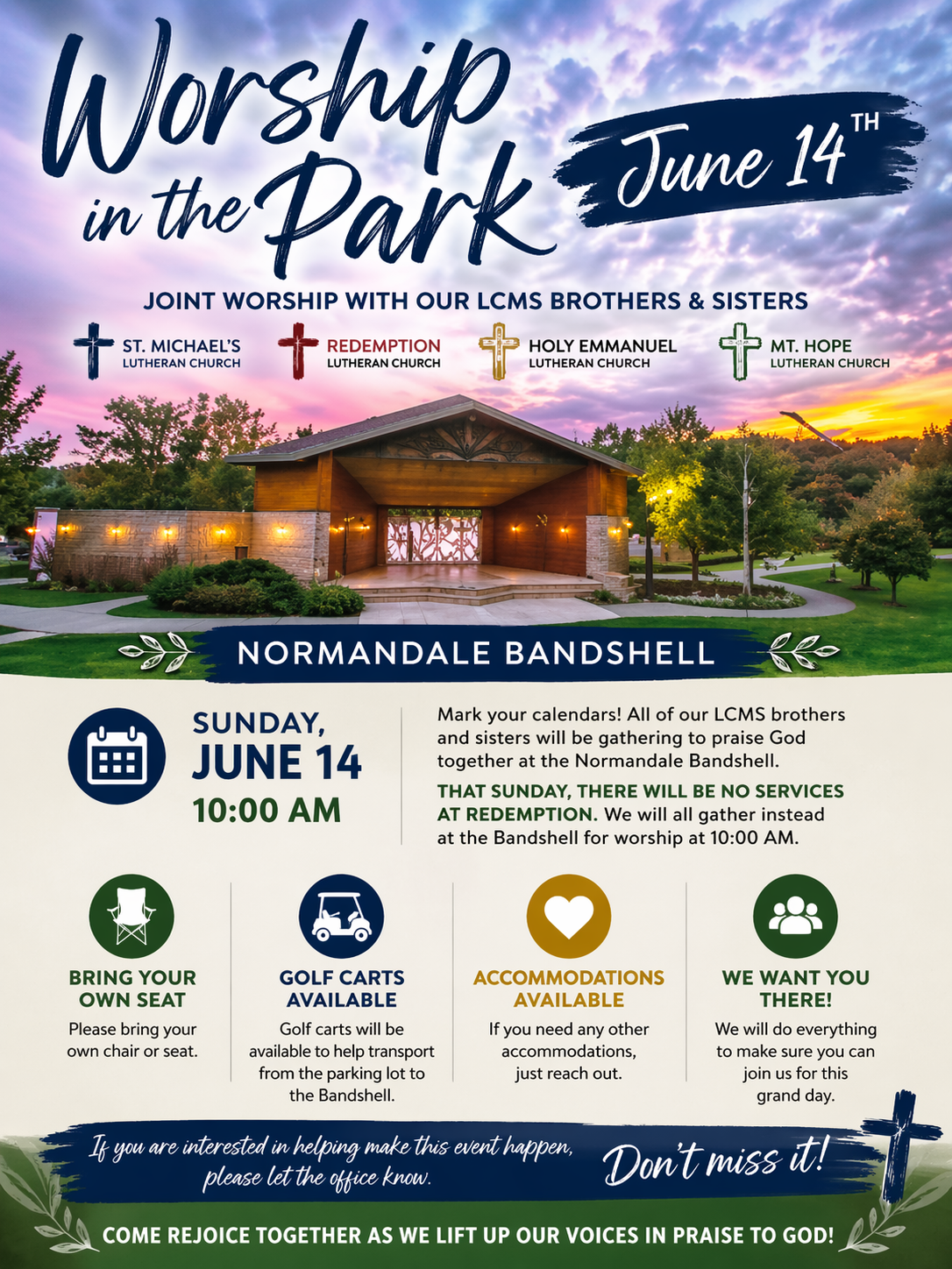Worship in the Park