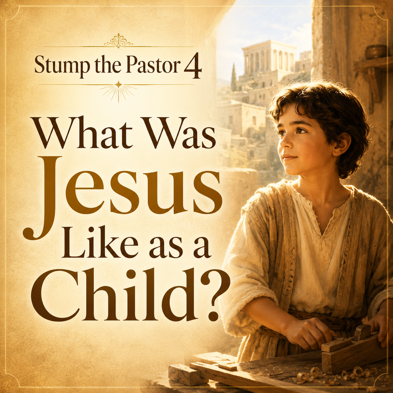Stump the Pastor 4: What Was Jesus Like as a Child?
