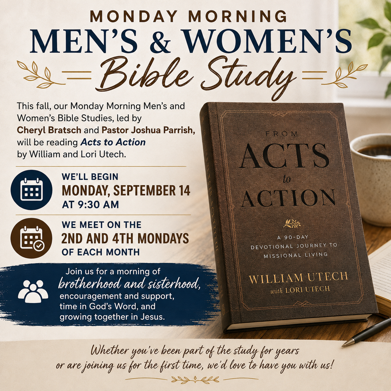 Monday Morning Bible Study