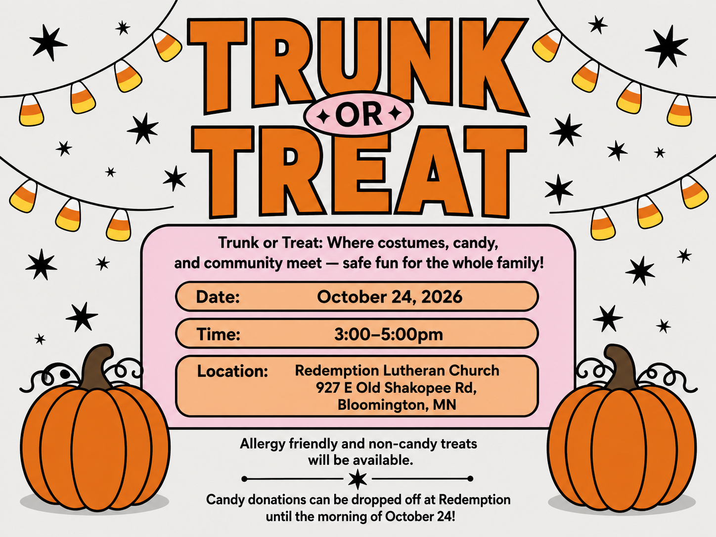 Trunk or Treat