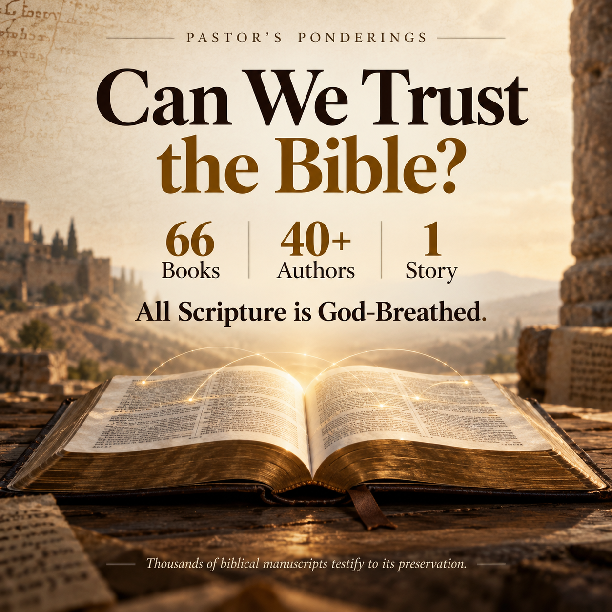 Can We Trust the Bible?