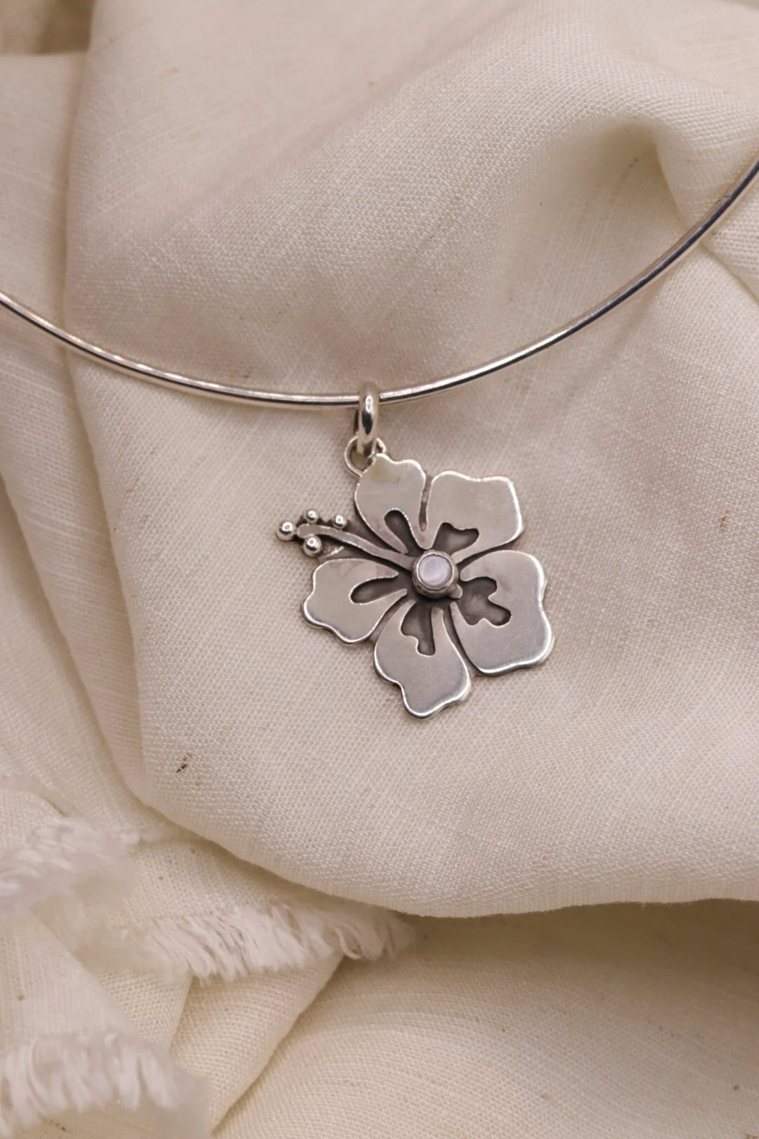 Hibiscus Necklace