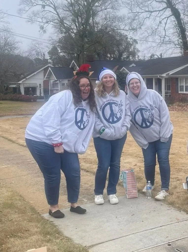 Elizabeth, Kayla and Katie (L to R)