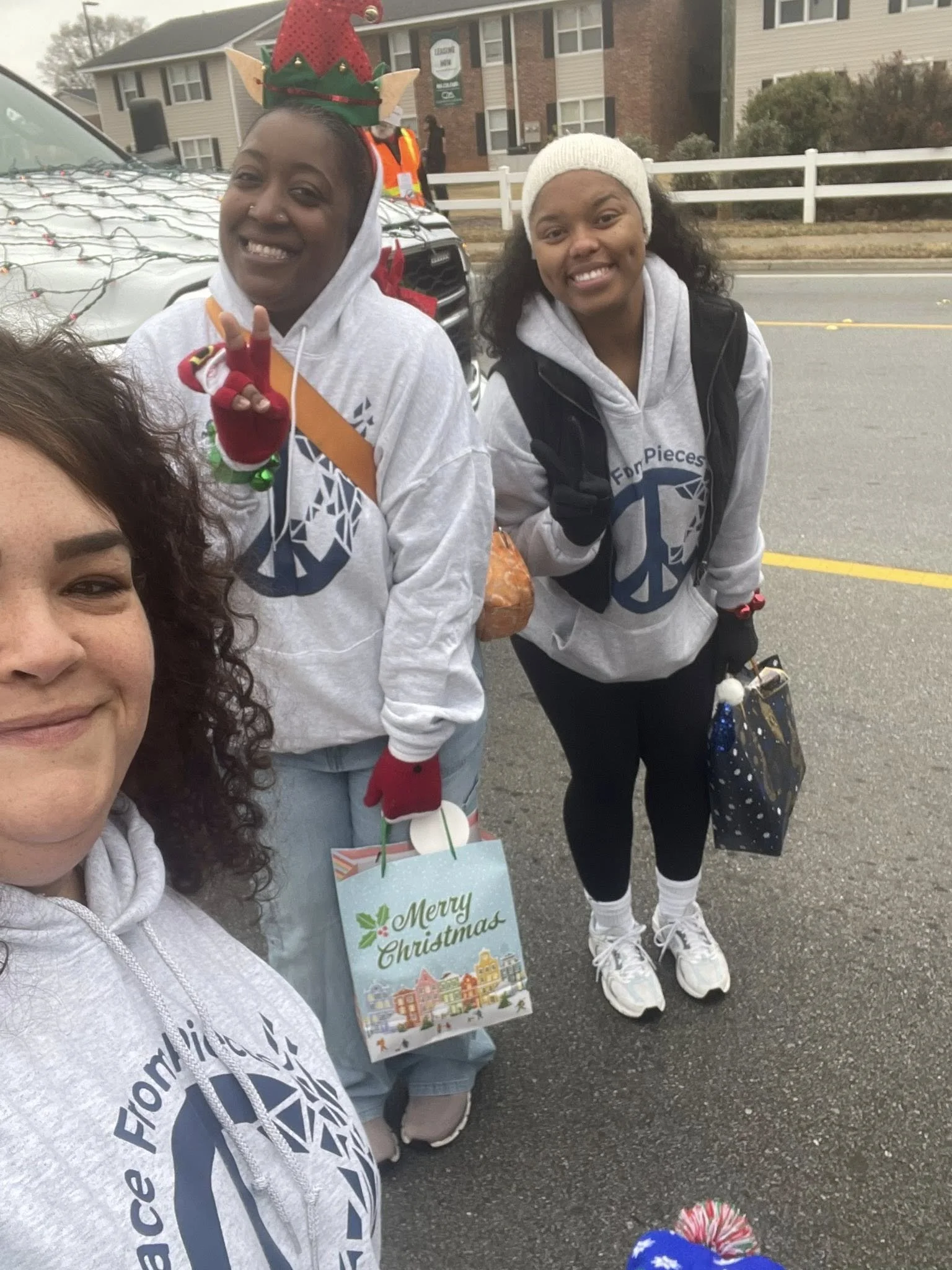 Kristian, Teshia and Tiana (L to R)
