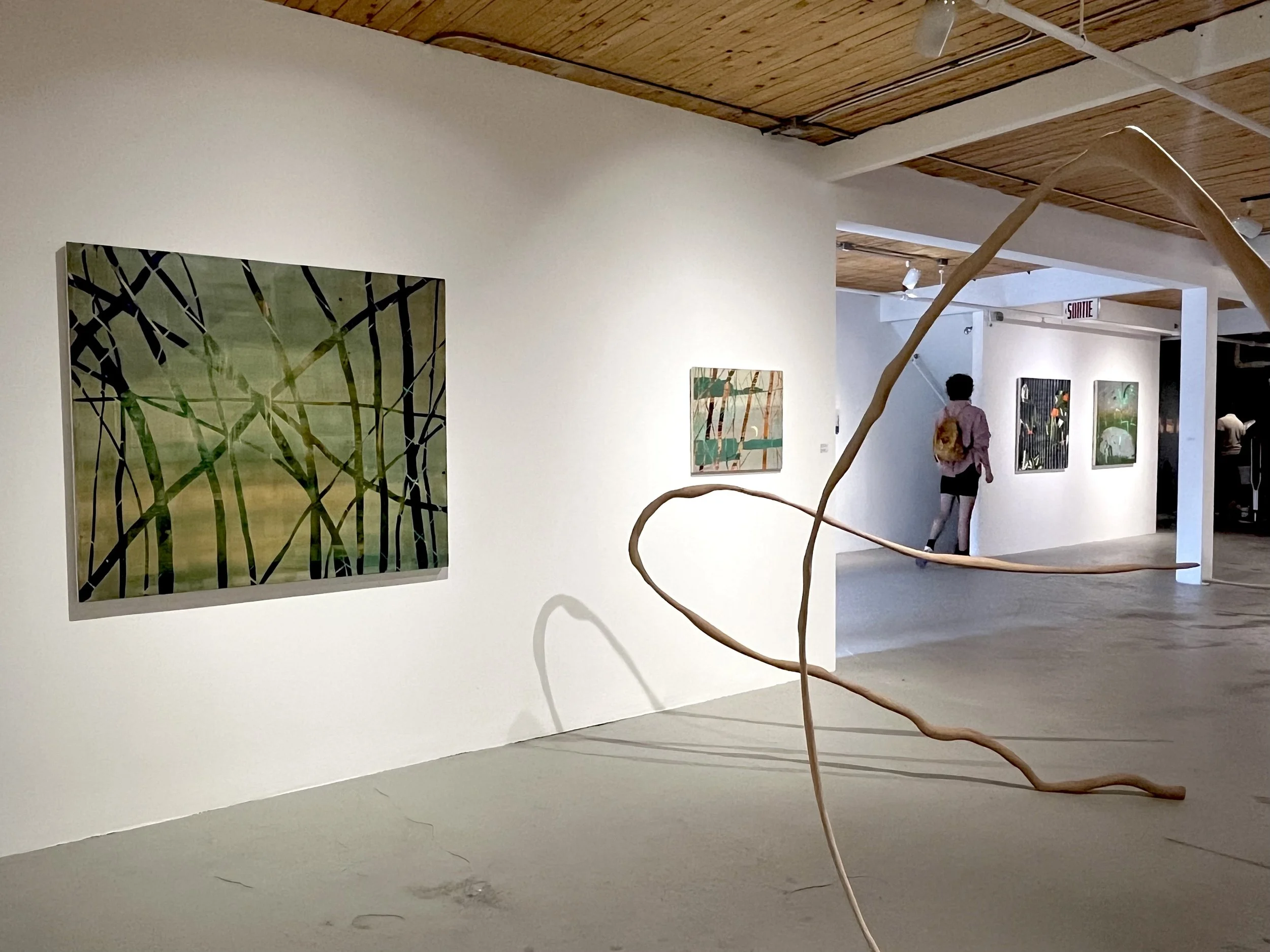 works on canvas