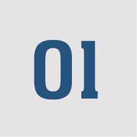 Number 10 in bold blue text on a white background