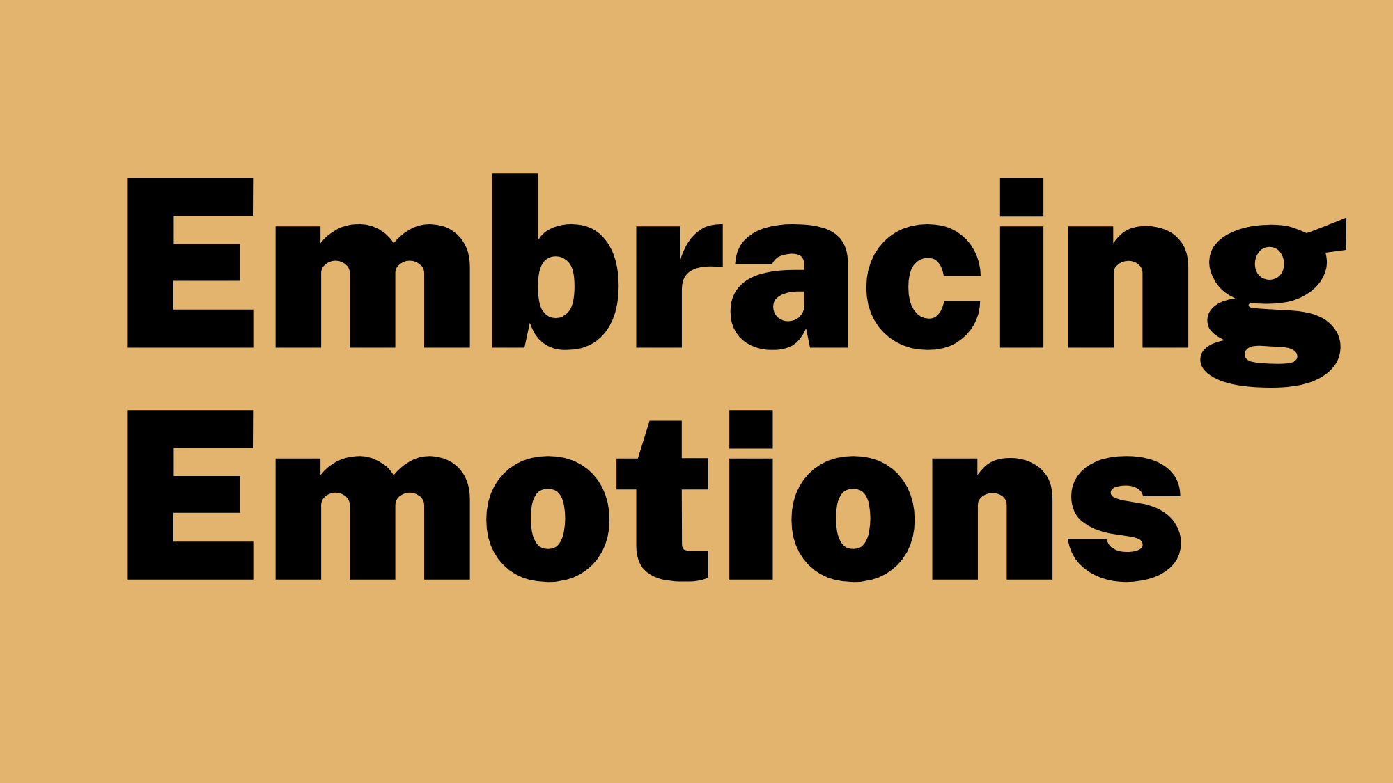 Rather than fearing intense emotions, you can discover the benefits within that choked up feeling in your throat or the butterflies in your belly.